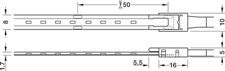 LED3069 COB 24V/8.0W/m 2700K/CRI90/5m