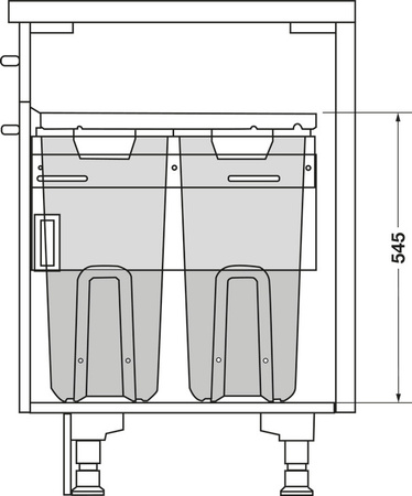Kosz na pranie, Hailo Laundry Carrier