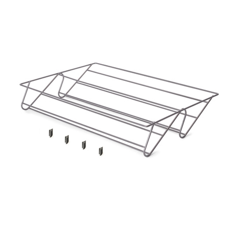 Zestaw Quartz – rama z cichym domykiem i szuflada na buty M70, tytanowa