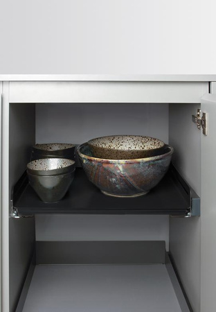 EXTENDO 900 z prowadnicami z dwoma listwami/ antracyt