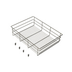 Kosz druciany Quartz M70, tytanowy