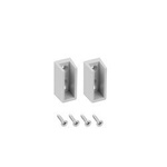 mocowania drążka SLIM led 2m - aluminium (2 szt)