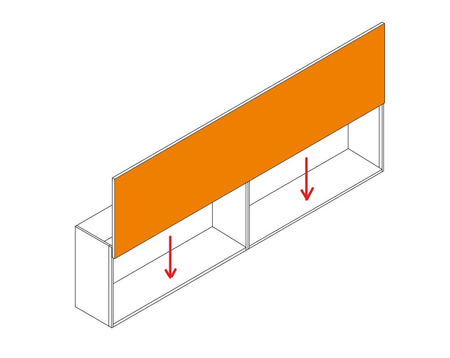 Finetta F-Flush32 23B System do pionowych drzwi przesuwnych