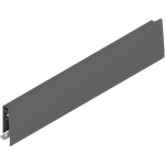 Bok MERIVOBOX, wysokość M (91 mm), dł.=450 mm, prawy, kolor - antracyt mat