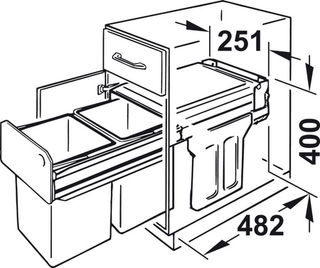 HAILO AS Tandem 15/15