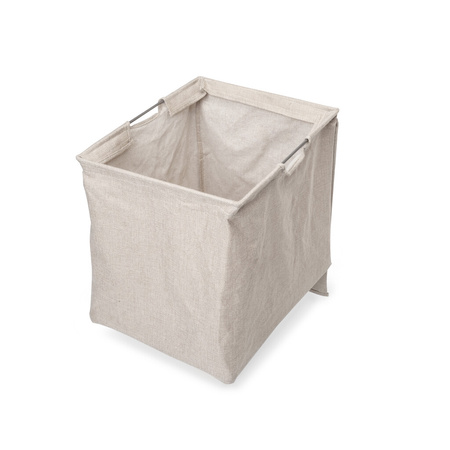 Kosz na ubrania do szaf i garderoby Quartz – tytanowy