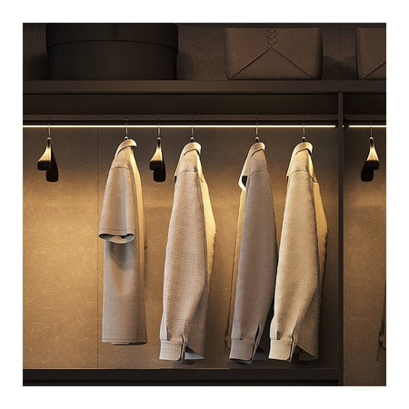 drążek RELING PLUS do szaf led 2 mb aluminium