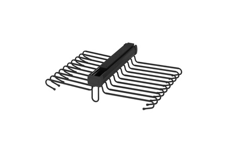 Wieszak podwójny na spodnie antracyt