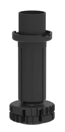 SCAMAR SMILE nóżka meblowa H‑150 czarna