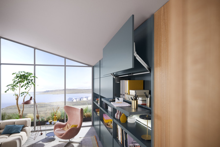 AVENTOS HL top do frontów nad korpusem