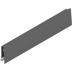 Bok MERIVOBOX, wysokość M (91 mm), dł.=500 mm, prawy, kolor - antracyt mat