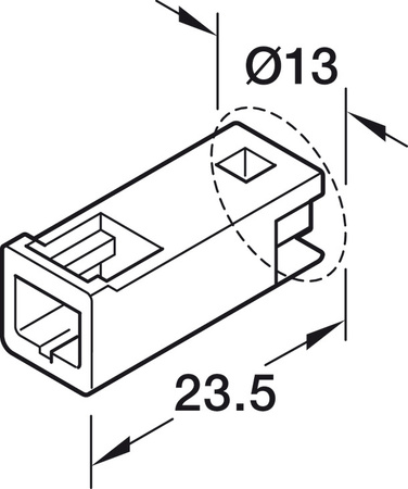 Loox5 przew. przedl. 12V/2,0m