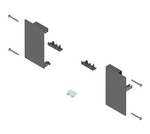 Mocowanie frontu MERIVOBOX , do szuflady wewnętrznej, lewe/prawe, kolor - antracyt mat