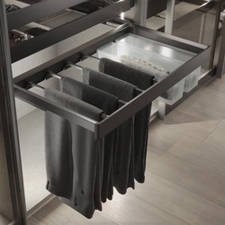 Zestaw Quartz – rama z cichym domykiem i drążki na spodnie