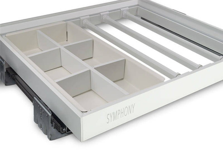 WB-664-600 P1 Wieszak na spodnie + organizer SYMPHONY