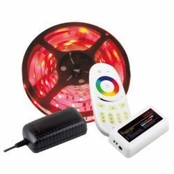 zestaw taśma RGB + pilot 4 strefowy + zasilacz