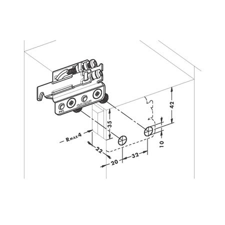 Zawieszka CAMAR 801 PRAWA