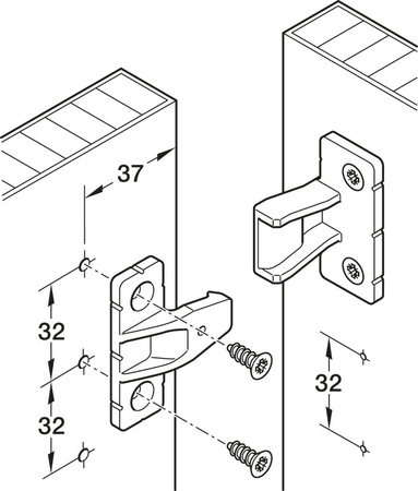 złącze KEKU - element A + B