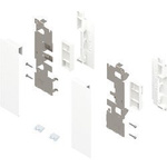 Mocowanie frontu LEGRABOX, wys. C, do szuflady wewnętrznej z elementami dekoracyjnymi, lewe/prawe