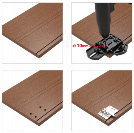 Szablon montażowy do zawieszek CAMAR 807-801