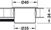 LOOX - gniazdo ładowarki USB 12V czarne