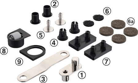 okucie obrotowe do stołu/blatu