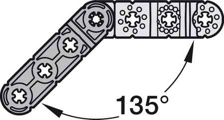 Złącze uniwersalne Hafele Ixconnect UC 16/64