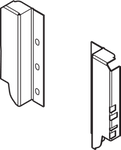 Uchwyt drewnianej ścianki tylnej TANDEMBOX, wys. B (160 mm), prawy+lewy