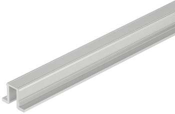 Hafele Slido F-Line11 12A Infront - szyna prowadząca pojedyncza, górna, srebrna