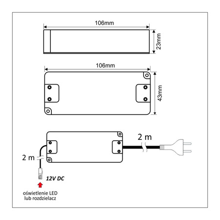 zasilacz LED standard plus