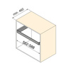 Rama Quartz M60 z cichym domykiem, tytanowa