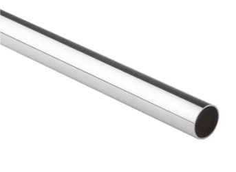 Drążek meblowy fi25, gr.1mm chrom, długość 3 metry