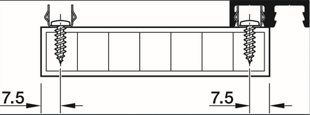 System mocowania paneli do wpinania