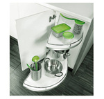 Girasolo półka do szafki narożnej 400 mm, prawa