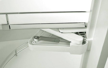 Girasolo półka do szafki narożnej 500 mm, lewa, 55GS000150XF0L0 C