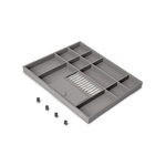 Szuflada organizacyjna Quartz M70, tytanowa