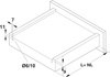 Prowadnica FAVORIT A30 L-500mm 3D tandem 19mm