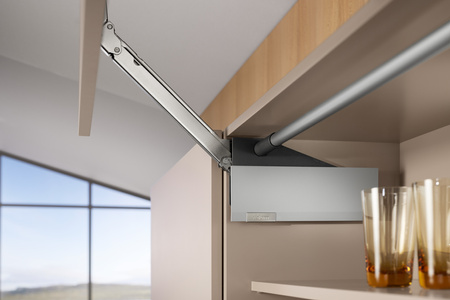 AVENTOS HL top do frontów nad korpusem