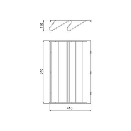 Zestaw Quartz – rama z cichym domykiem i szuflada na buty M80, tytanowa