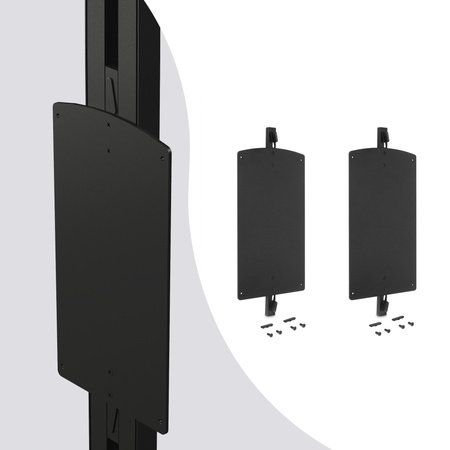 ZERO teksturowana czerń - Adapter do mocowania w profilu pantografu HANG