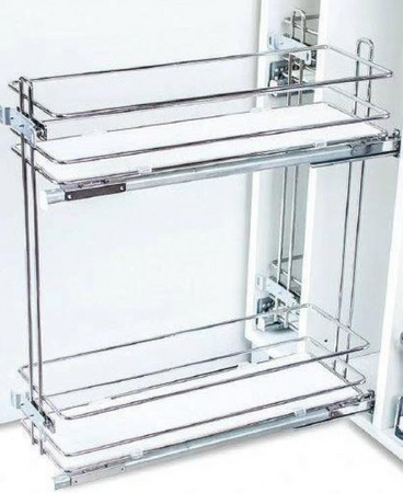 Cargo mini 150 mm, chrom, lewe