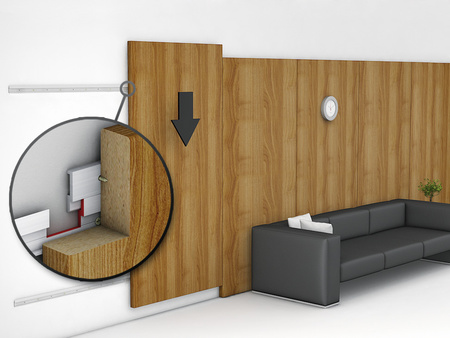 Hafele  - Profil do zawieszania systemu Eilox Mini