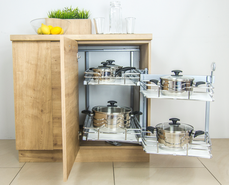 FGV Duetto chrom z uchwytem, slowmotion 450mm, prawe 