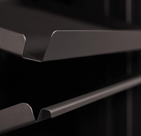 Kosz obrotowy na buty PREMIUM – 12 poziomów, Wysokość 1910-2110 mm obrót 360°, kolor mocca