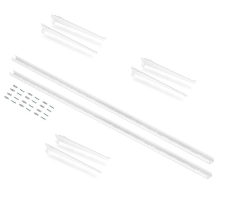 JAGMET - zestaw regałów 3 półkowych - gł. 230 mm