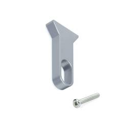 EMUCA - środkowy uchwyt do drążka SILK (1 szt.) alum