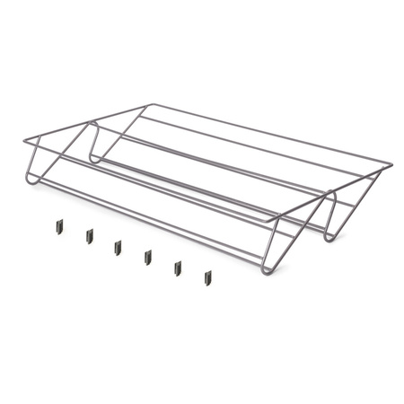 Zestaw Quartz – rama z cichym domykiem i szuflada na buty M80, tytanowa