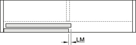 Hafele Slido F-Flush57 06A - Zestaw 2T 4kg