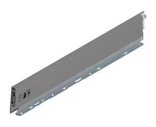 Bok MERIVOBOX, wysokość M (91 mm), dł.=450 mm, lewy, kolor - szary indium mat