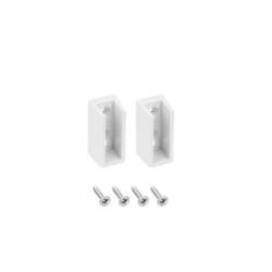 mocowania drążka SLIM led 2m - białe (2szt)